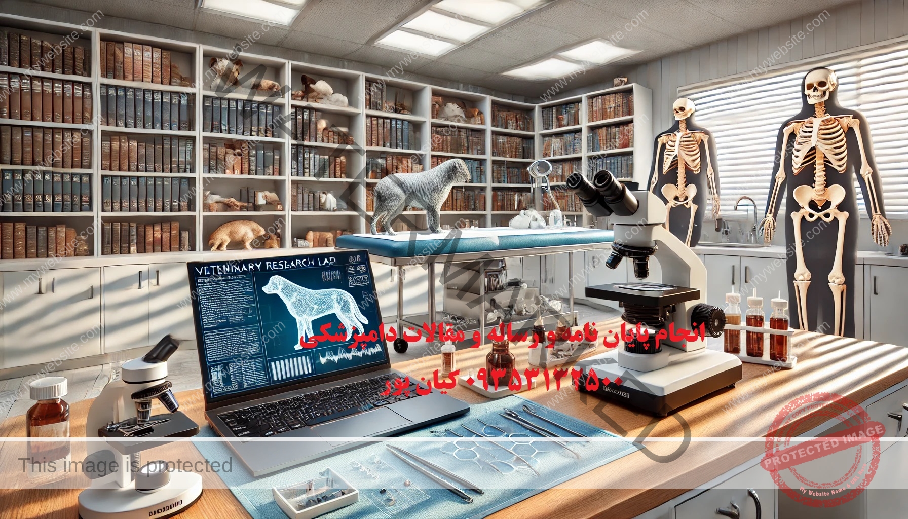 انجام رساله دکتری دامپزشکی